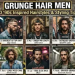 Grunge hair men